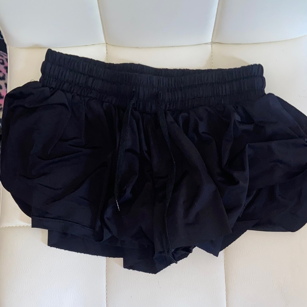 Amazon Women's Black Athletic Shorts